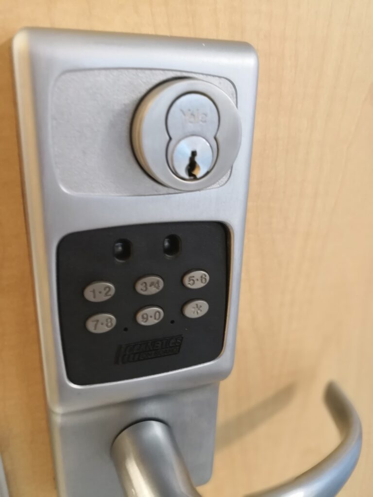 Silver business lock