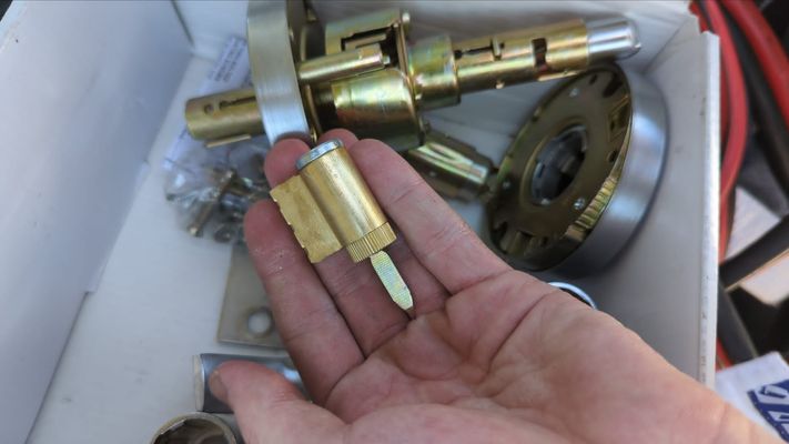 Dead Bolt Cylinder Cylinder