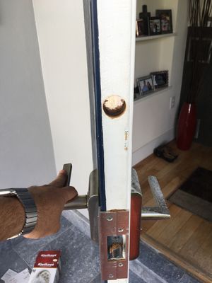 Lake Highlands Dead Bolt Hole Drilling Drilling Dead Bolt Hole