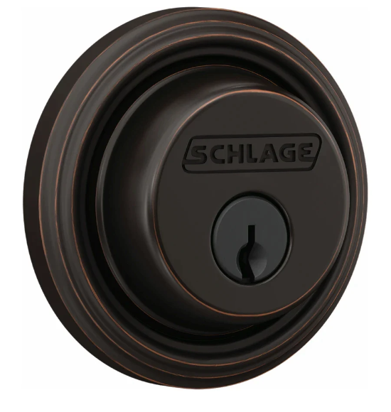Schlage Custom Single Cylinder Deadbolt: Secure, Customizable, and Built to Last